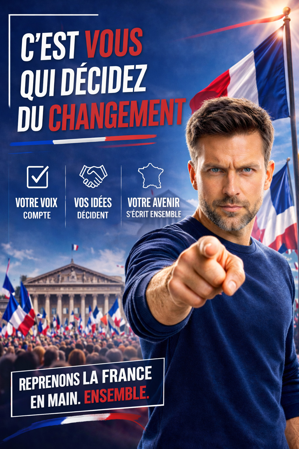 Le peuple français au cœur de notre engagement